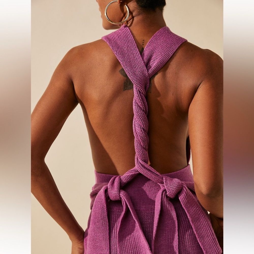 Free People • FP Beach Orchid knit convertible dress